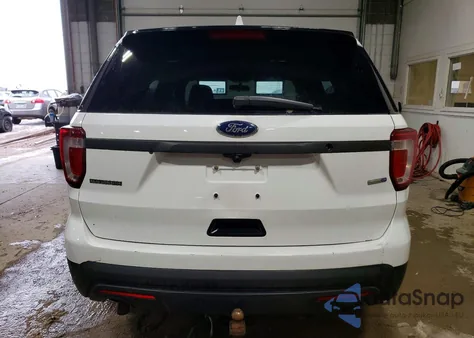 2017 Ford Explorer Police Interceptor from USA, damaged, VIN 1FM5K8ARXHGC86269